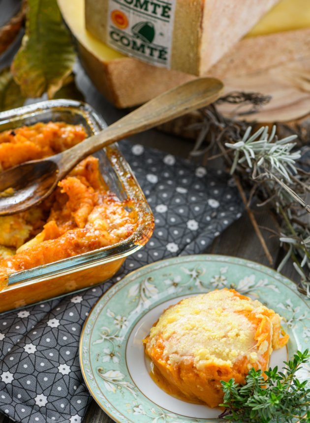 Parmentier de patates douces et Comté (18 mois) aux écrevisses pimentées (9)