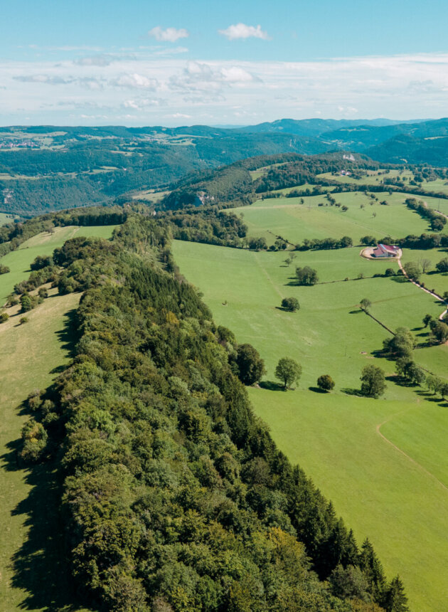 p14 - Vue depuis les hauteurs de Valoreille, pre╠Çs du belve╠üde╠Çre de Montaigu - Loris Fae╠ü