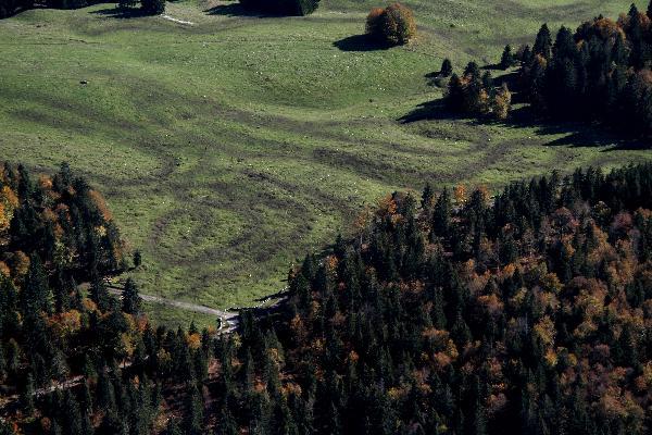 Doubs, vue d'avion