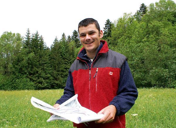 Pierre-Emmanuel Belot, technicien du contrôle laitier du Jura : «La première source d'autonomie des exploitations, c'est l'herbe.»